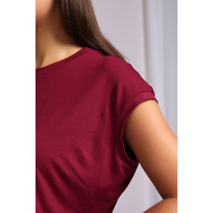 Костюм двойка женский М-278К "Ананда" вискоза (р-ры: 42-54) бордовый