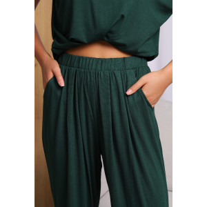 Костюм двойка женский М-278К "Ананда" вискоза (р-ры: 42-54) изумрудный