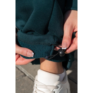 Костюм двойка женский "Скай" М-292К-7 интерсофт (р-ры: 44-54) изумрудный