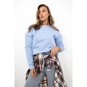 Свитшот женский "Скай" МА-5СВ-1 интерсофт (р-ры: 44-54) голубой