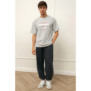 Футболка мужская "MDMC" М-25ФМ кулирка (р-ры: 46-52) серый меланж