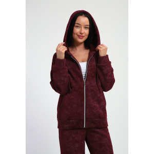 Костюм двойка женский К3133 футер 3-х нитка с начесом варенка "Винтаж" (р-ры: 48-62)