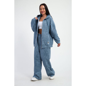 Костюм двойка женский К1358.7 футер 2-х нитка (р-ры: 48-62)