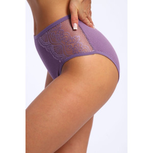 Трусы женские №28601 лапша (р-ры: 48-52) фиолетовый