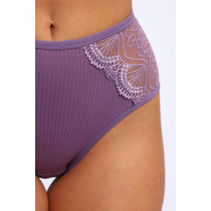 Трусы женские №28601 лапша (р-ры: 48-52) фиолетовый