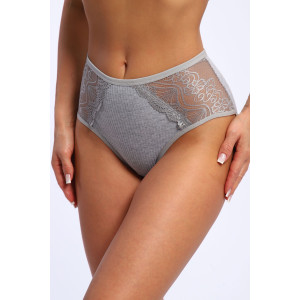 Трусы женские №28601 лапша (р-ры: 48-52) серый
