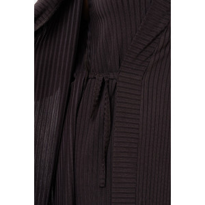 Пеньюар двойка женский 2092/3 лапша трикотажная (последний размер) шоколадный 50