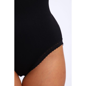Трусы женские №28600 лапша (р-ры: 54-56) черный