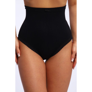 Трусы женские №28600 лапша (р-ры: 54-56) черный