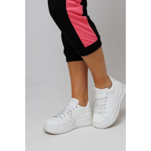 Костюм двойка женский №2152/1 трикотаж (последний размер) коралловый 54,58