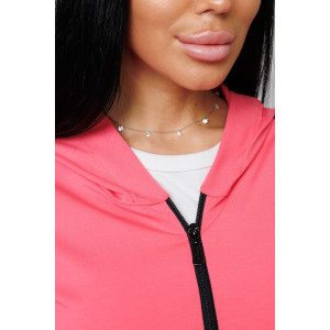 Костюм двойка женский №2152/1 трикотаж (последний размер) коралловый 54,58