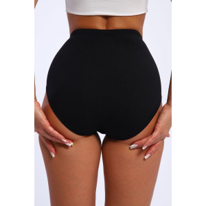 Трусы женские №28599 кулирка с лайкрой (р-ры: 50-54) черный