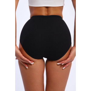 Трусы женские №28598 лапша (р-ры: 50-54) черный