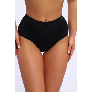 Трусы женские №28598 лапша (р-ры: 50-54) черный