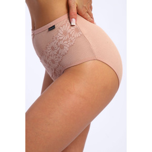 Трусы женские №28598 лапша (р-ры: 50-54) телесный