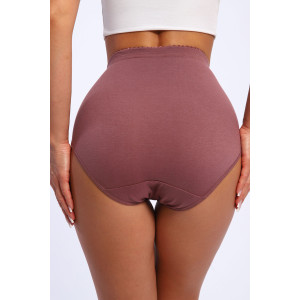 Трусы женские №28597 кулирка с лайкрой (р-ры: 54-56) сухая роза