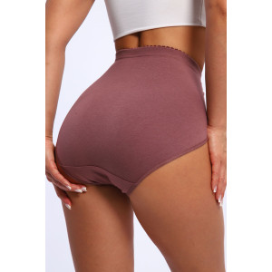 Трусы женские №28597 кулирка с лайкрой (р-ры: 54-56) сухая роза