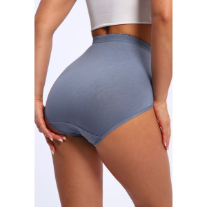 Трусы женские №28597 кулирка с лайкрой (р-ры: 54-56) черничный