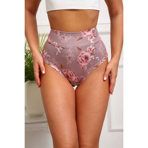 Трусы женские №64895 бамбук (р-ры: 58-62) кофе