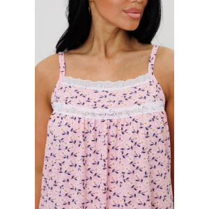 Сорочка женская 1975/2 кулирка (последний размер) розовый 54