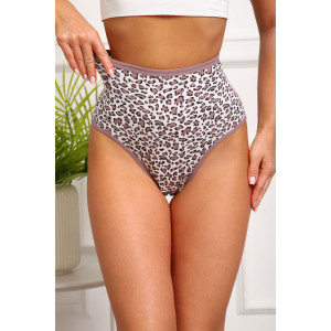 Трусы женские №64894 кулирка с лайкрой (р-ры: 54-58) кофе