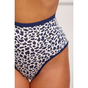 Трусы женские №64894 кулирка с лайкрой (р-ры: 54-58) синий