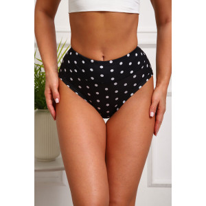 Трусы женские №64893 бамбук (р-ры: 46-50) черный