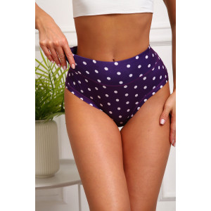 Трусы женские №64893 бамбук (р-ры: 46-50) фиолетовый