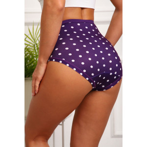 Трусы женские №64893 бамбук (р-ры: 46-50) фиолетовый