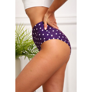 Трусы женские №64893 бамбук (р-ры: 46-50) фиолетовый