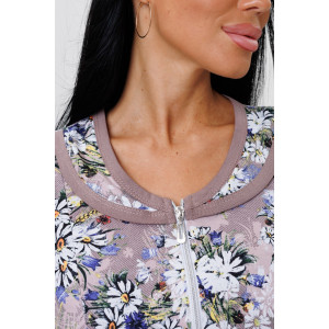 Халат женский 2032/2 кулирка (последний размер) кофейный 58,60