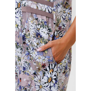 Халат женский 2032/2 кулирка (последний размер) кофейный 58,60