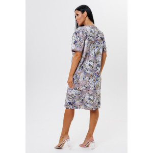 Халат женский 2032/2 кулирка (последний размер) кофейный 58,60