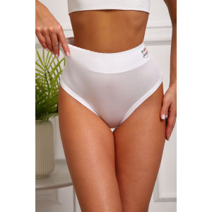 Трусы женские №64892 бамбук (р-ры: 52-56) белый