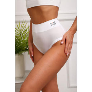 Трусы женские №64892 бамбук (р-ры: 52-56) белый