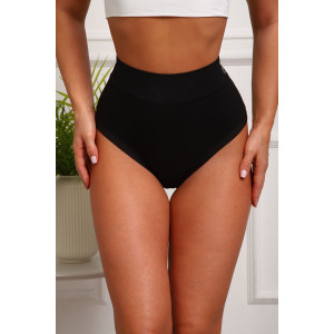 Трусы женские №64892 бамбук (р-ры: 52-56) черный