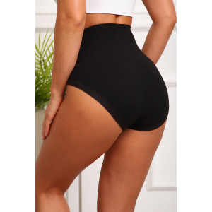 Трусы женские №64892 бамбук (р-ры: 52-56) черный