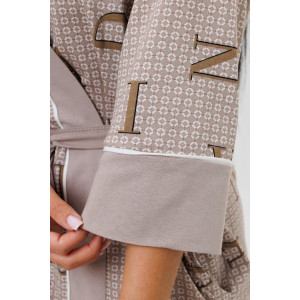 Халат женский 1745/3 кулирка (последний размер) капучино 46