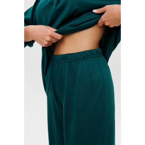 Пижама женская 2102/2 вискоза (последний размер) изумрудный 56