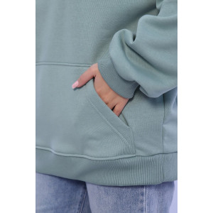 Толстовка женская №71085 интерсофт начес (последний размер) фисташковый 42 Толстовка женская №71085 интерсофт начес (последний размер) фисташковый 42