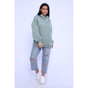 Толстовка женская №71085 интерсофт начес (последний размер) фисташковый 42 Толстовка женская №71085 интерсофт начес (последний размер) фисташковый 42