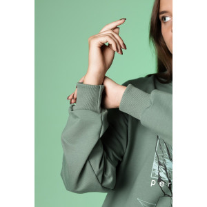 Толстовка женская №00017 футер 2-х нитка (последний размер) оливковый 48,50,54 Толстовка женская №00017 футер 2-х нитка (последний размер) оливковый 48,50,54