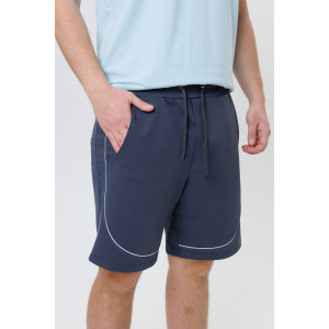 Костюм двойка мужской №2108 трикотаж (последний размер) голубой 48,52