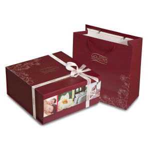 Постельное белье жаккард DeLuxe "Корал" с вышивкой (последний размер) Евро