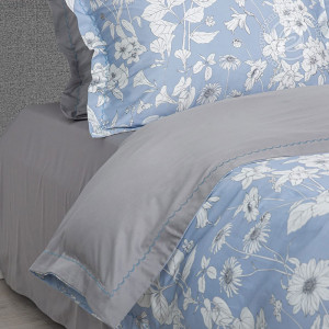 Постельное белье мако-сатин "Мадера" (последний размер) Евро