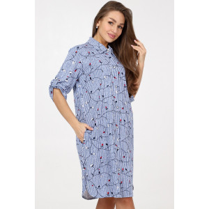 Халат-туника женский М-679 кулирка (последний размер) 44,50 Халат-туника женский М-679 кулирка (последний размер) 44,50