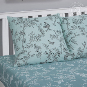 Постельное белье бязь "Бонсай" (последний размер) 2-сп.евр Постельное белье бязь "Бонсай" (последний размер) 2-сп.евр