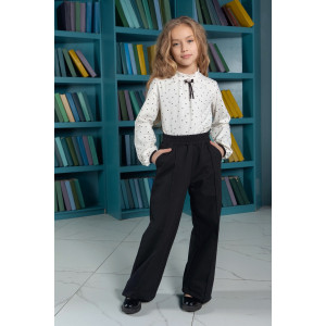 Блузка школьная "Анастасия" кулирка с лайкрой (последний размер) 36 Блузка школьная "Анастасия" кулирка с лайкрой (последний размер) 36