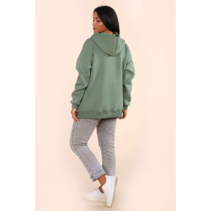 Худи женское oversize 449 "HeiZe" футер 3-х нитка с начесом (последний размер) оливка 48,50 Худи женское oversize 449 "HeiZe" футер 3-х нитка с начесом (последний размер) оливка 48,50