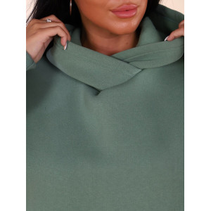 Худи женское oversize 449 "HeiZe" футер 3-х нитка с начесом (последний размер) оливка 48,50 Худи женское oversize 449 "HeiZe" футер 3-х нитка с начесом (последний размер) оливка 48,50